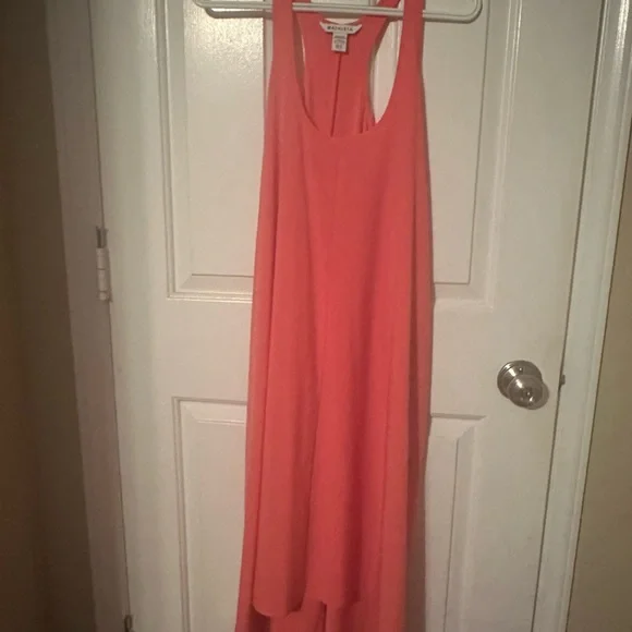 Athleta XS Coral Sleeveless Maxi Dress - Picture 2 of 4